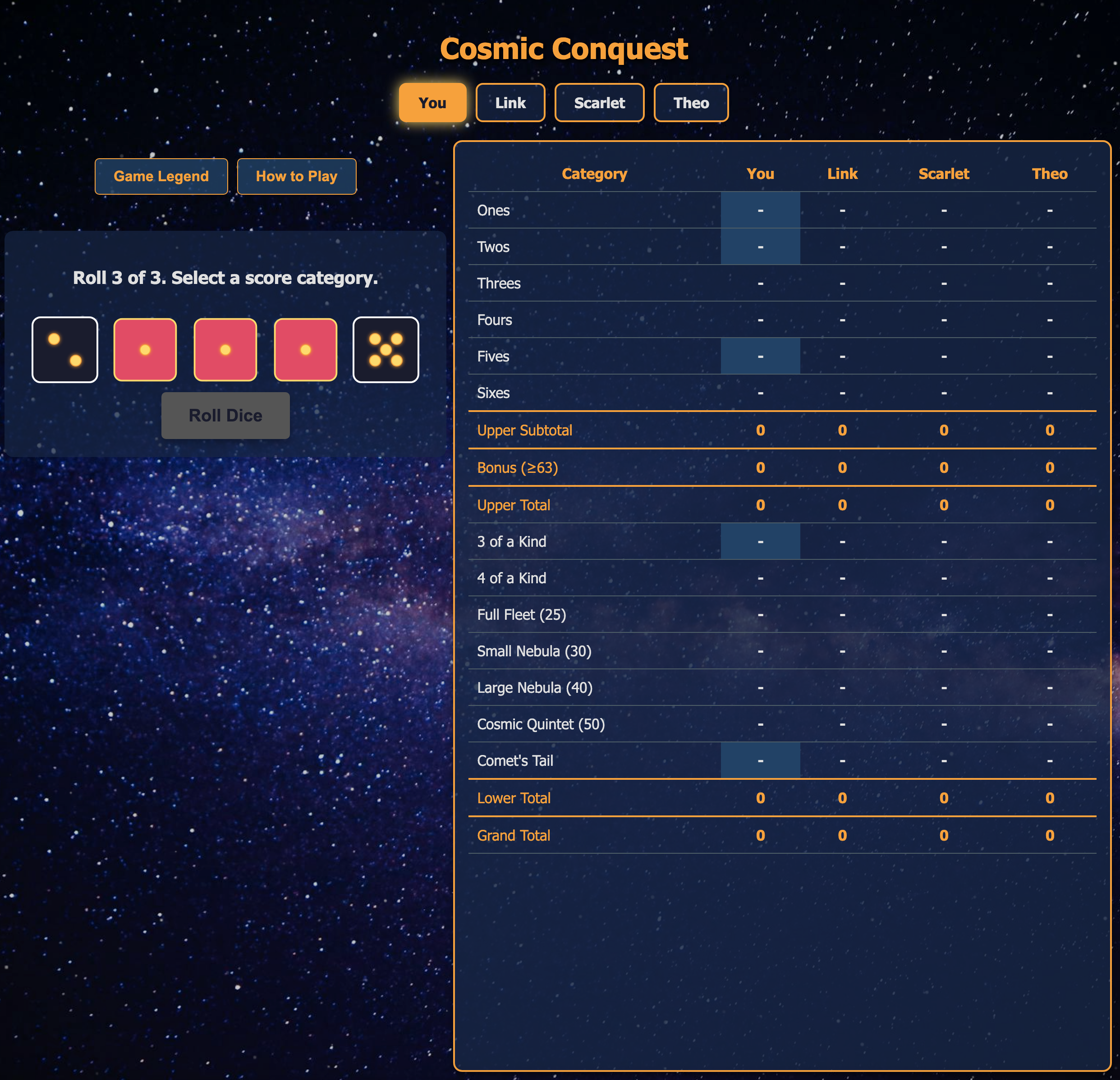 Cosmic Quest Screenshot